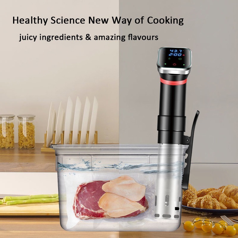 Digital Sous Vide Precision Cooker - Digitale Sous-Vide-Maschine Niedertemperatur-Slow-Cooker Vakuum-Steak-Erschweißer Präzise Temperaturkontrolle