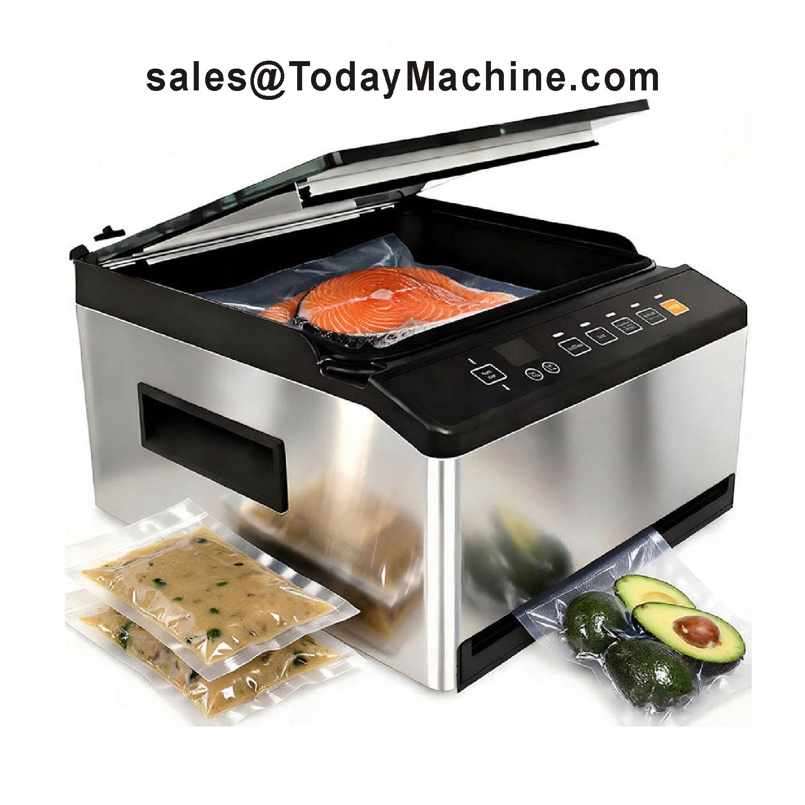 Food Vacuum Sealer Machine - Fabrikpreis Tischgerät Einzelverpackung Fleisch Reis Lebensmittel
