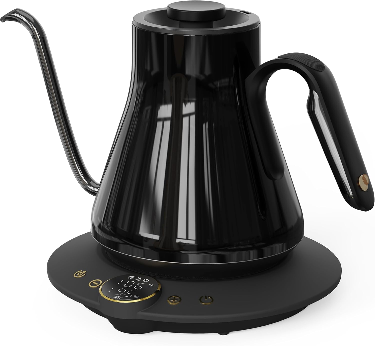 Electric Kettle Temperature Control - Elektrischer Schwanenhals-Wasserkocher, ±1 ° F Präzise