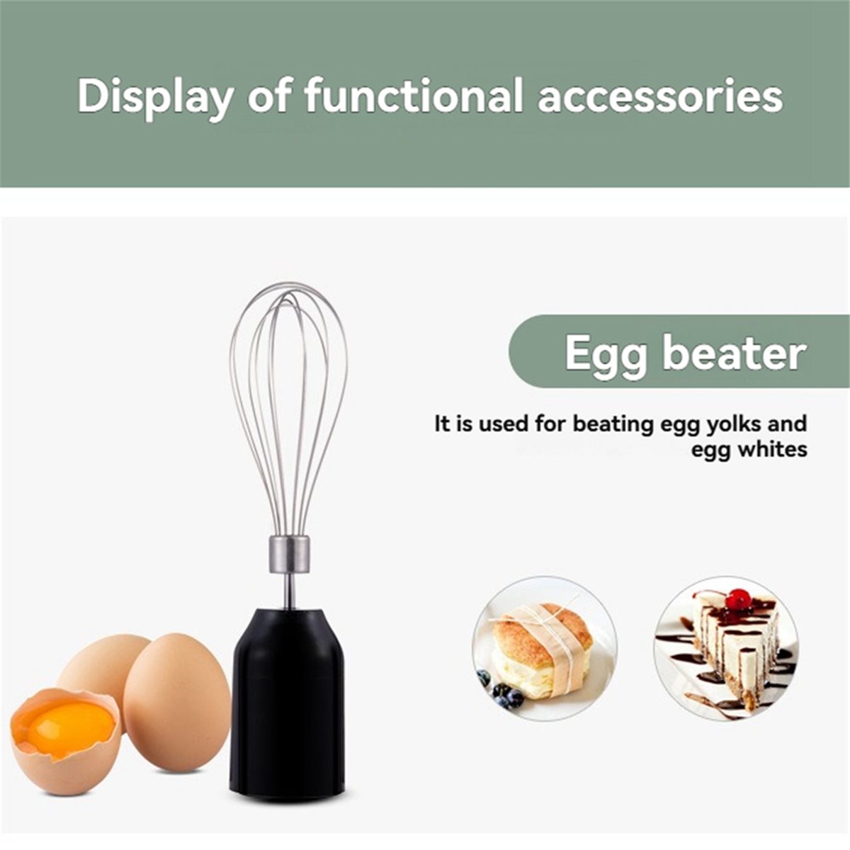 wilwill Elektrischer Stabmixer – Immersion Hand Blender Set Bewertung und Preis