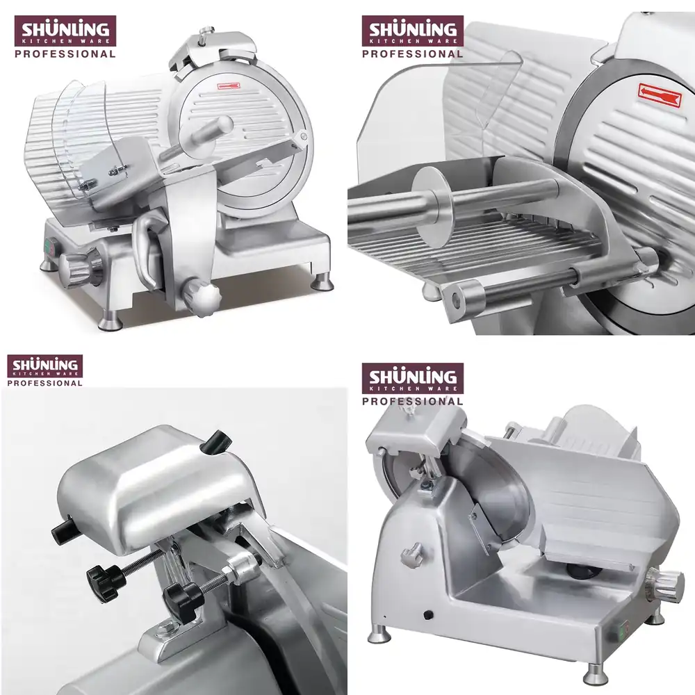 Neuer SHUNLING Elektrischer Fl – Automatic Meat Slicer Home Bewertung und Preis