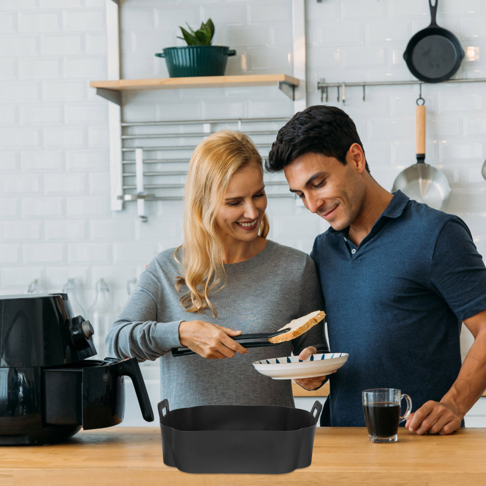 Antihaft-Silikon-Backunterlage – Air Fryer Silicone Pot Liner Bewertung und Preis