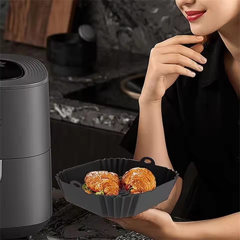 1pc Silikon Air Fryer Topf Tab – Air Fryer Silicone Pot Liner Bewertung und Preis