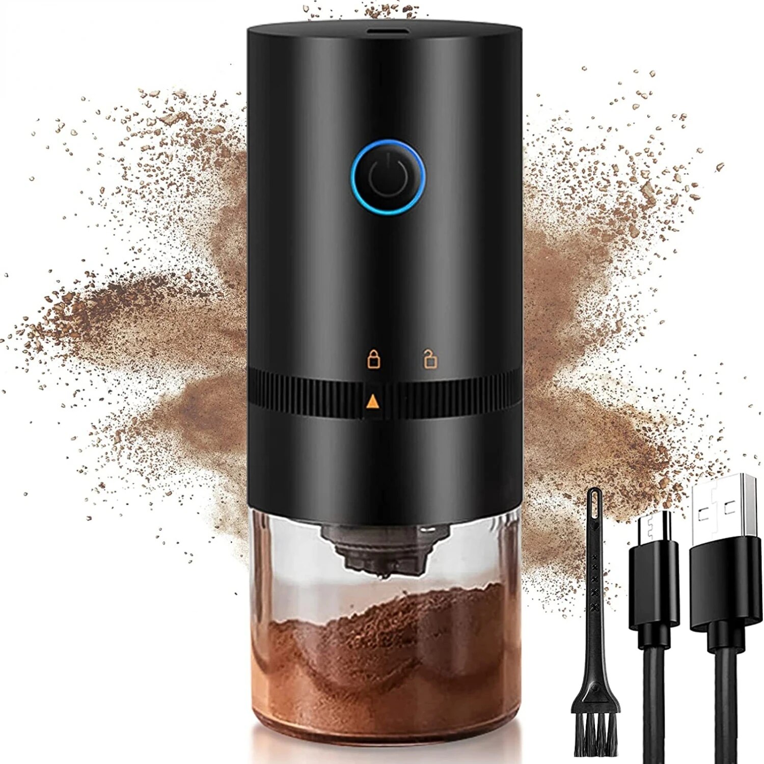 Kaffeemühle Typ C USB-Ladung p – Coffee Bean Grinder Electric Bewertung und Preis