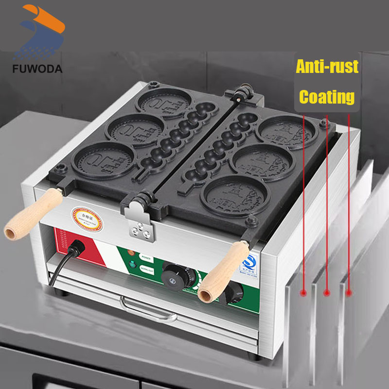 4-Loch 110 V/220 V Antihaft-Ru – Mini Waffle Maker Machine Bewertung und Preis
